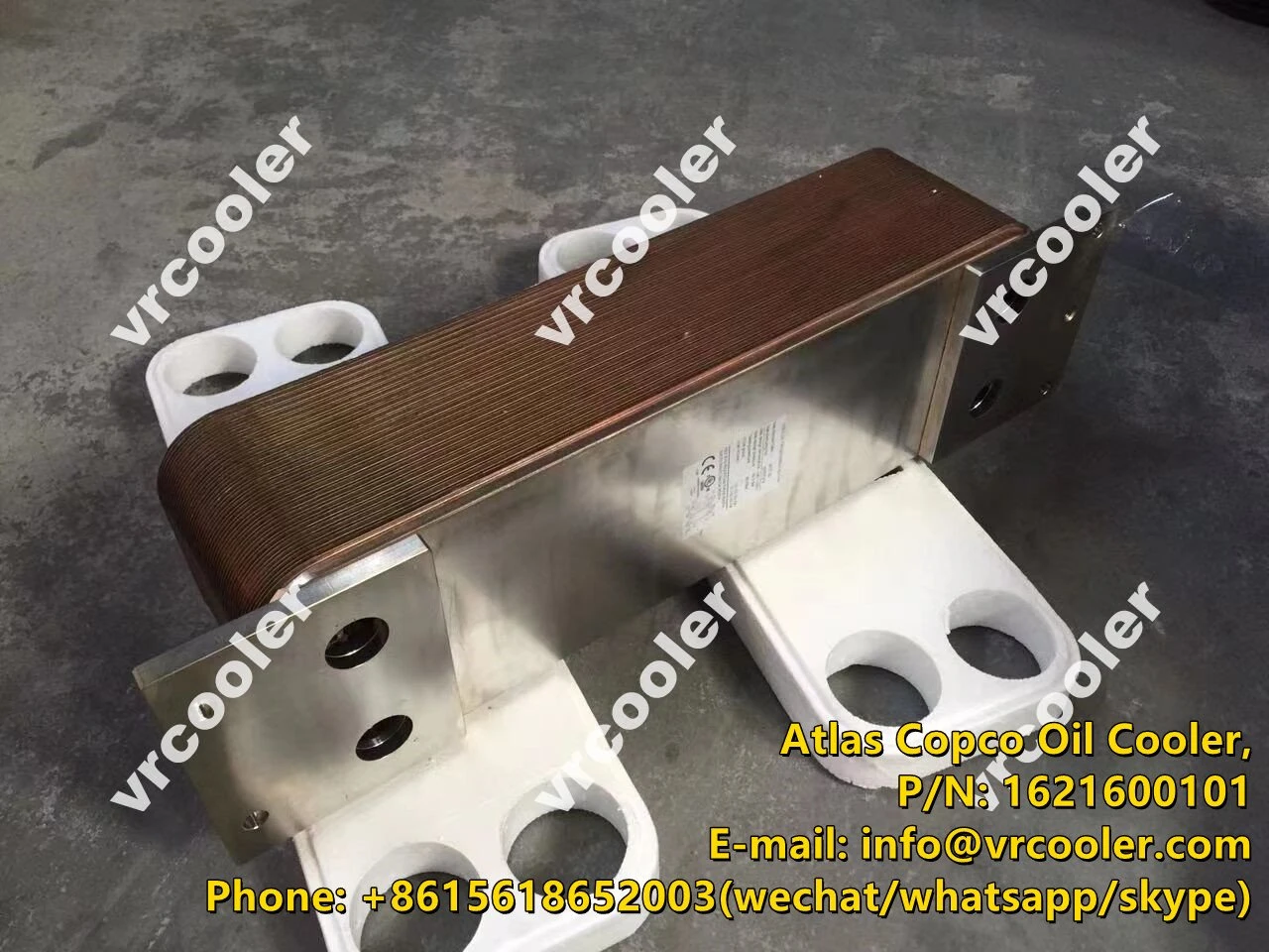 Atlas Copco Oil Cooler 1621600101 Atlas Copco Oil Cooler 1621600101