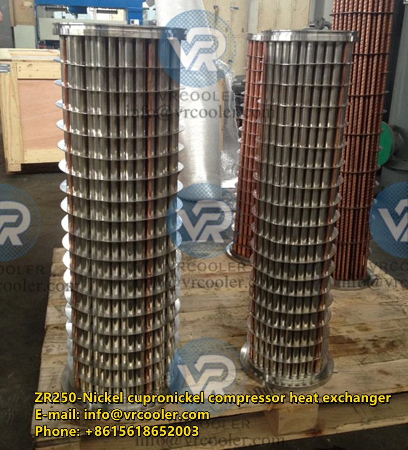 ZR250-Nickel cupronickel compressor heat exchanger