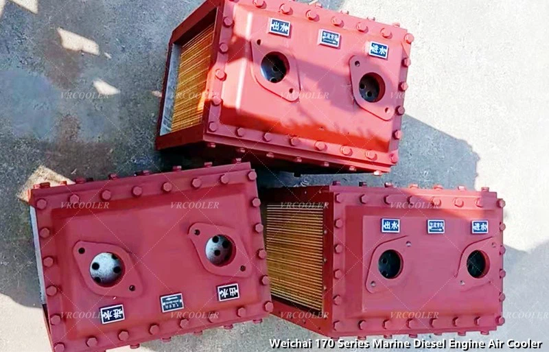 Weichai 170 Series Marine Diesel Engine Air Cooler Weichai 170 Series Marine Diesel Engine Air Cooler